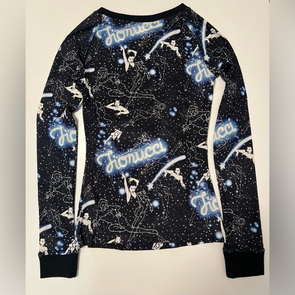 Fiorucci x Adidas Shirt Sheer Long Sleeve XS